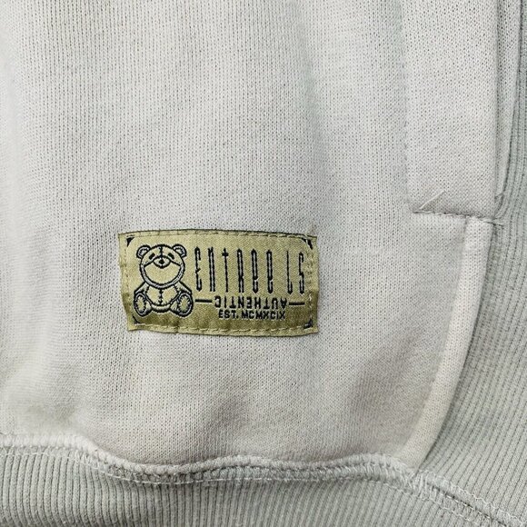 Entree Ls Lifestyle Sweater Mens Large Simpsons Beige Pockets - Picture 3 of 16